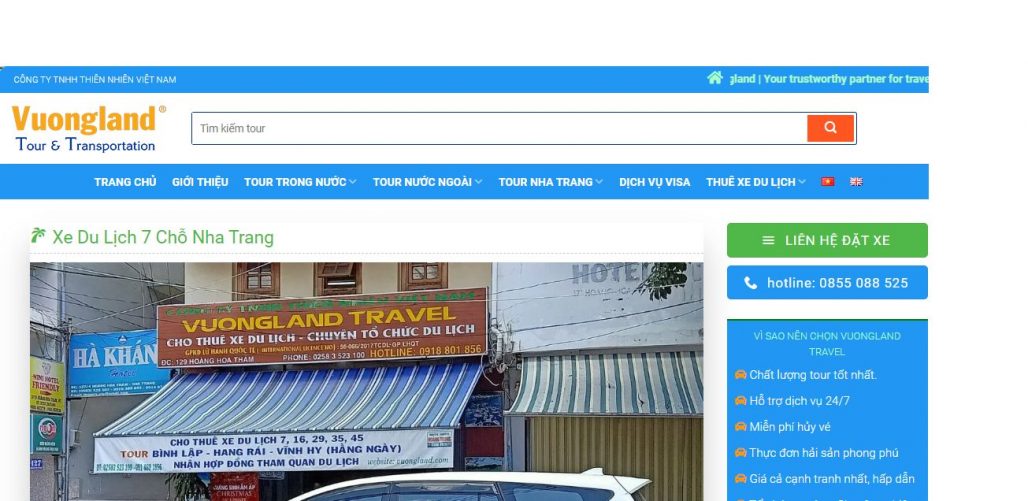 (2021)Top 10 công ty dịch vụ thuê xe uy tín tại Nha Trang