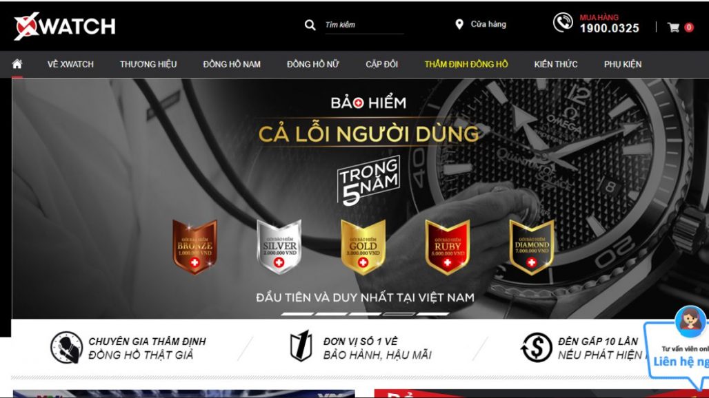 TOP 10 WEBSITE BÁN ĐỒNG HỒ UY TÍN NHẤT 2021