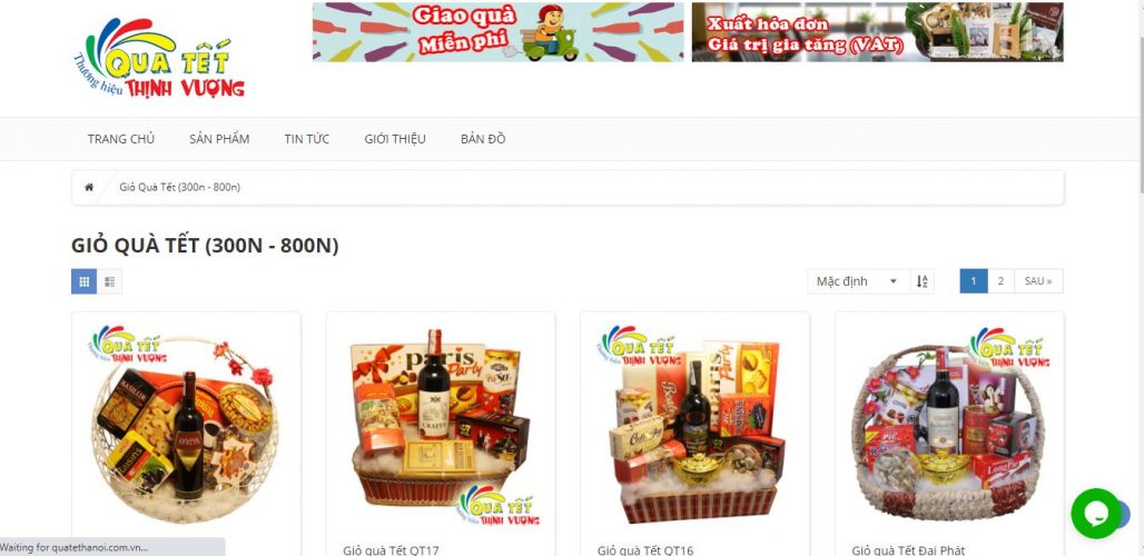 Công ty cung cấp giỏ quà tết cho doanh nghiệp Quà Tết Thịnh Vượng