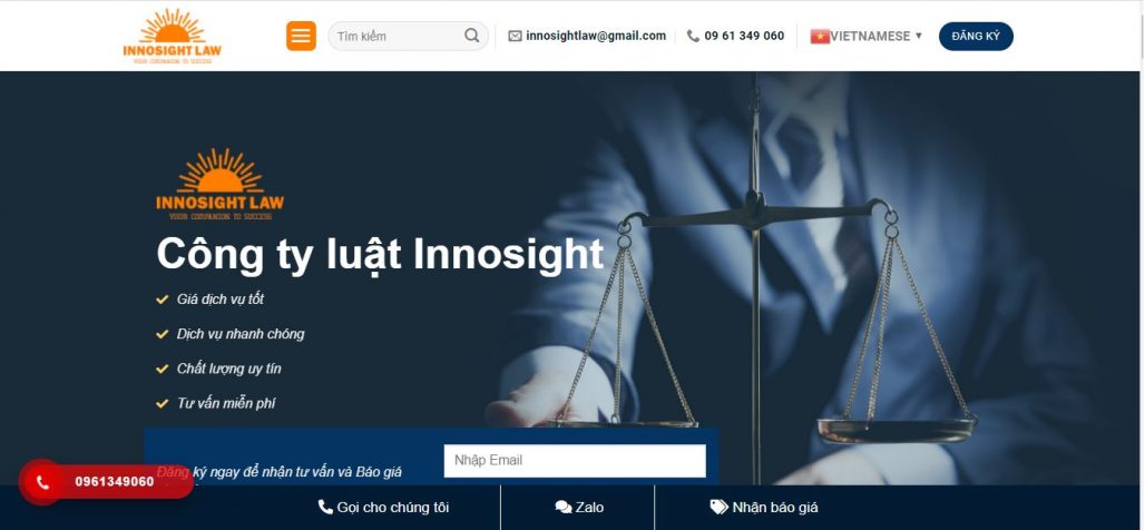 Dịch vụ thành lập công ty INNOSIGHT