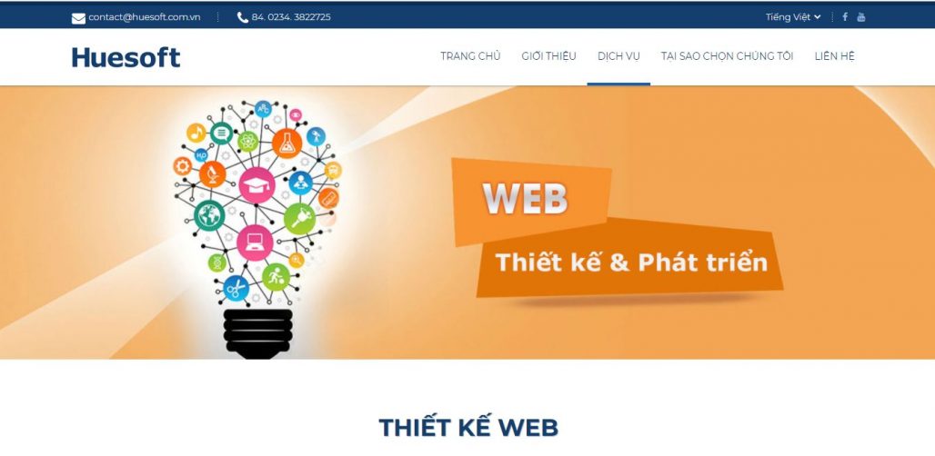 Công Ty Thiết Kế Website HUESOFT
