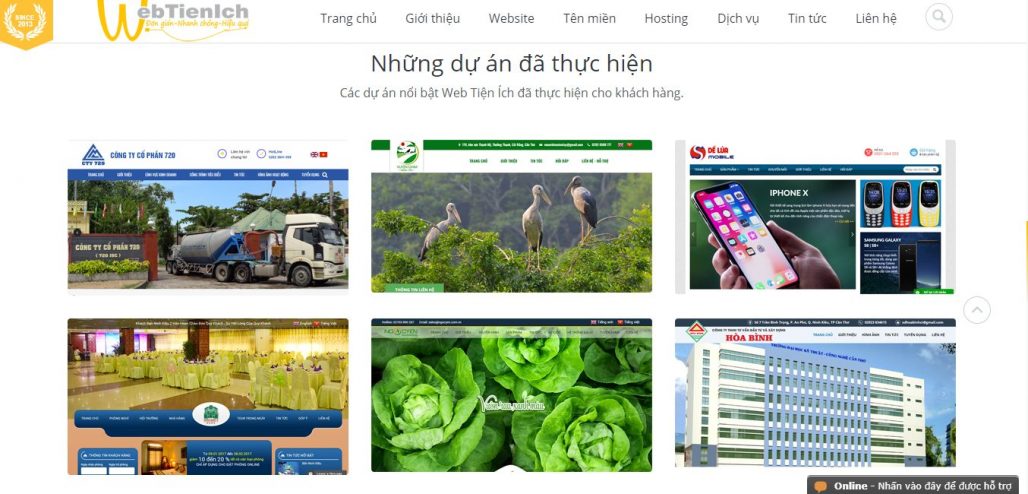Công Ty Thiết Kế Website - Dịch Vụ Web Tiện Ích
