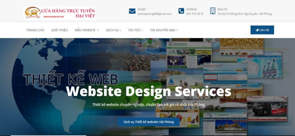 Công ty thiết kế website ĐẠI VIỆT