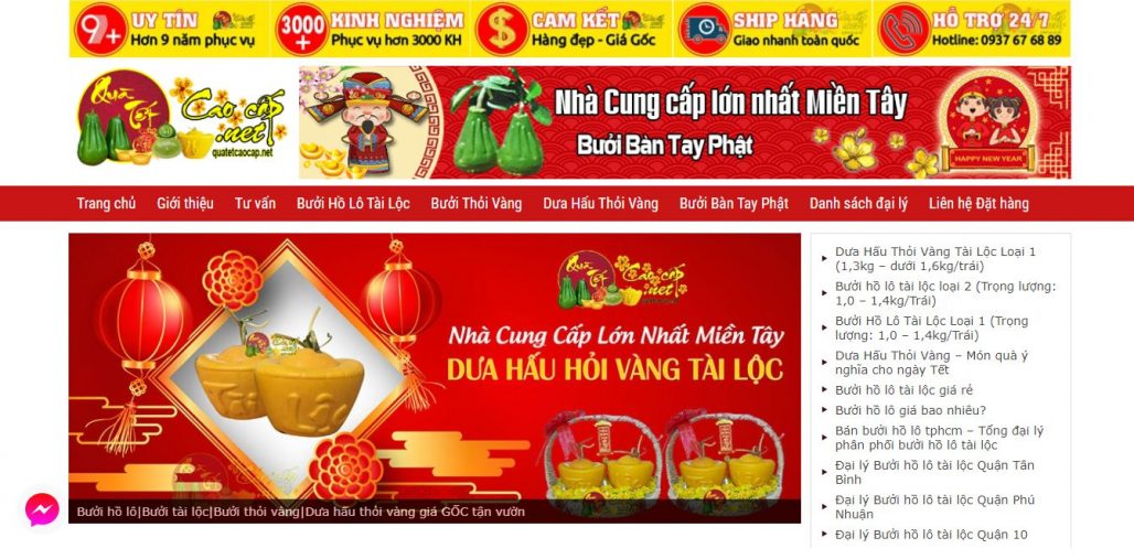 Công ty cung cấp quà tết cho nhân viên QUÀ TẾT CAO CẤP