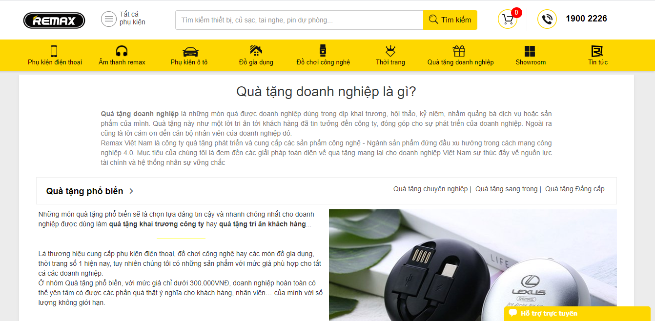 Công ty cung cấp quà tết cho nhân viên Remax