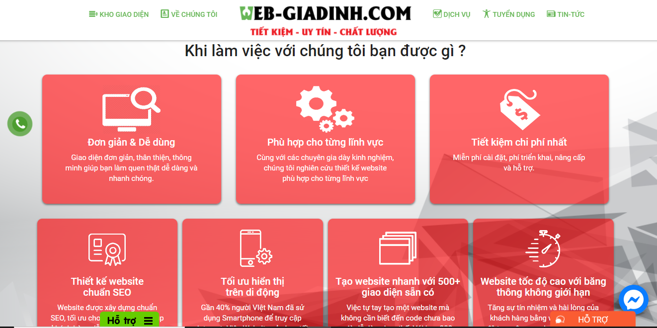 Công Ty Thiết Kế Website - Sami (Web-Giadinh)