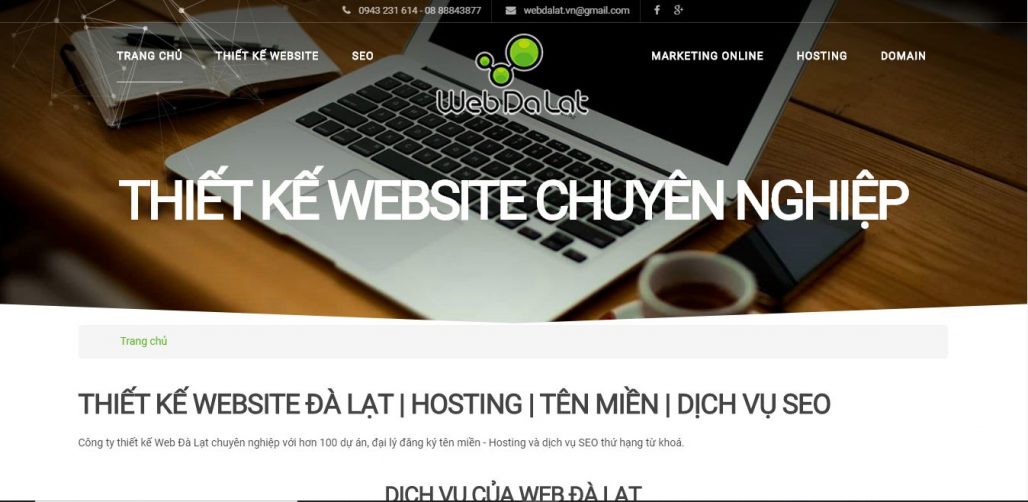 Công Ty Thiết Kế Website - Webdalat.vn