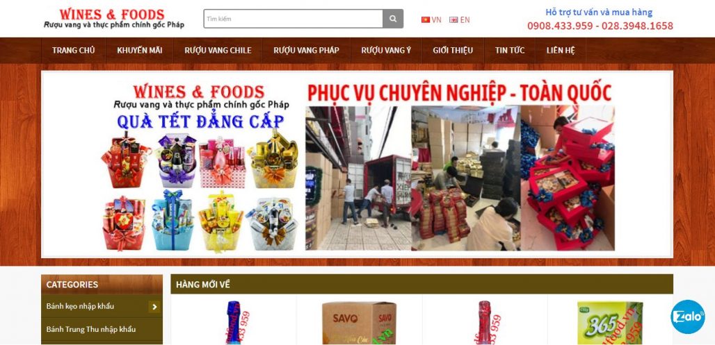 Công Ty Cung Cấp Quà Tết Cho Doanh Nghiệp Wines & Foods