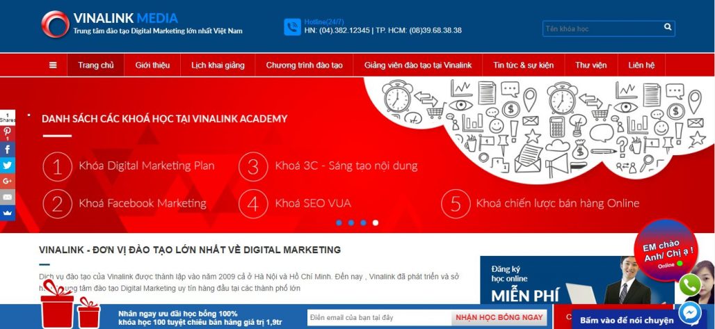 Công ty đào tạo bán hàng livestream Vinalink