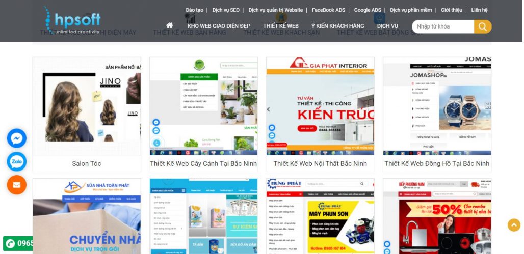 Công Ty Thiết Kế Website HPSOFT