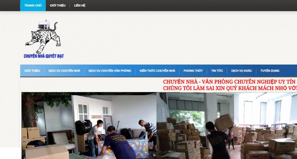 Chuyển nhà Quyết Đạt