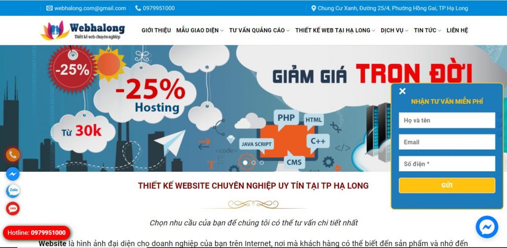 Công Ty Thiết Kế Website - Web Hạ Long