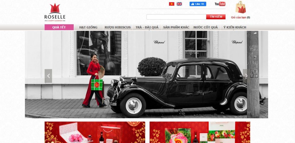 Công ty cung cấp quà tết cho nhân viên ROSELLE VIỆT NAM