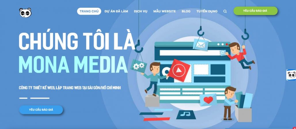 Công Ty Thiết Kế Website Mona.media