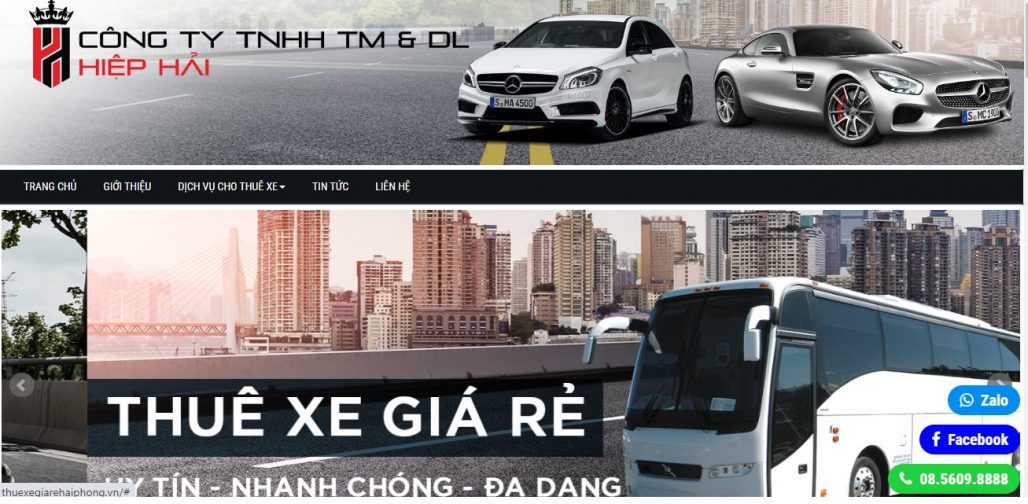 Công Ty dịch Vụ Thuê Xe HIỆP HẢI