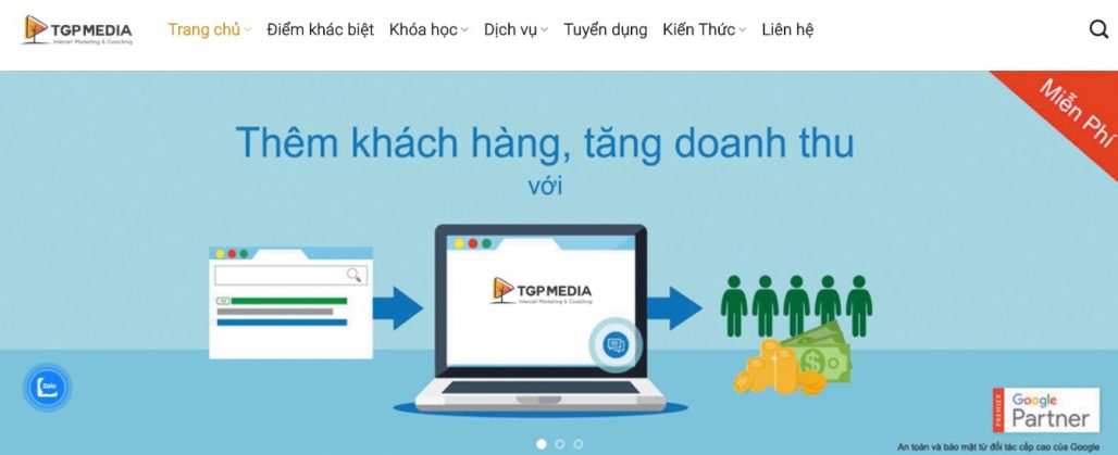 Công ty chạy quảng cáo Facebook TGP Media