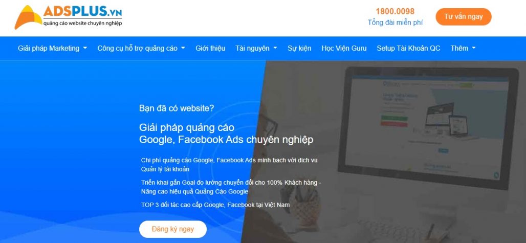 Công ty chạy quảng cáo Google Adwords Ads Plus