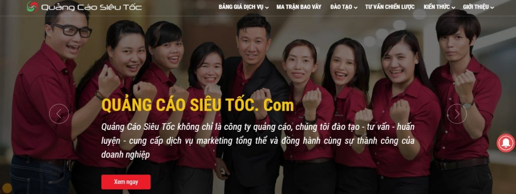 Công ty chạy quảng cáo Google Adwords Siêu Tốc