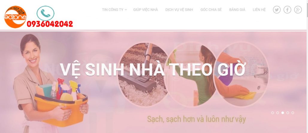 Công ty giúp việc tại nhà theo giờ Adzone