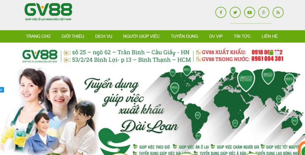 Công ty giúp việc tại nhà theo giờ Thanh Bình (Giúp việc 88)