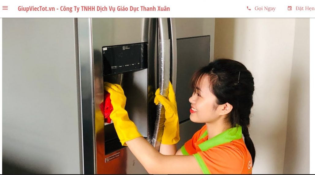 Công ty giúp việc tại nhà theo giờ Thanh Xuân