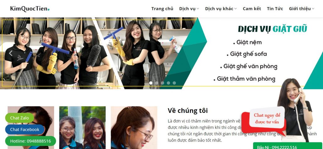 Công ty giúp việc tại nhà theo giờ Kim Quốc Tiến