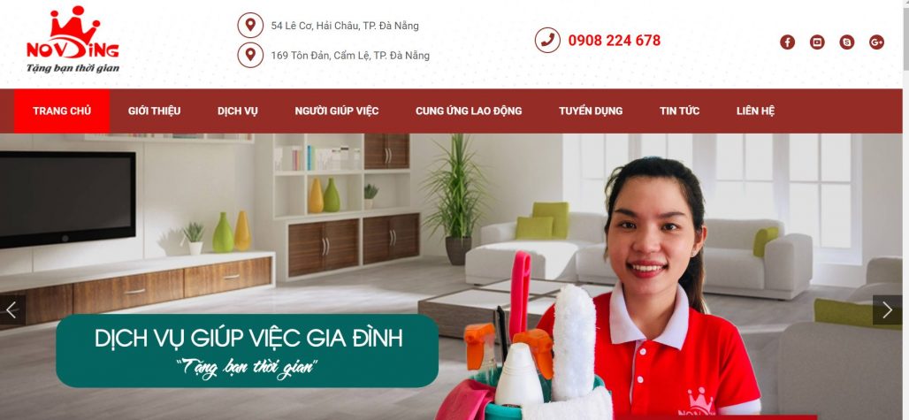 Công ty giúp việc tại nhà theo giờ Novoking