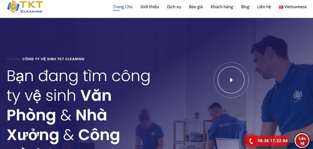 Công ty giúp việc tại nhà theo giờ TKT Cleaning