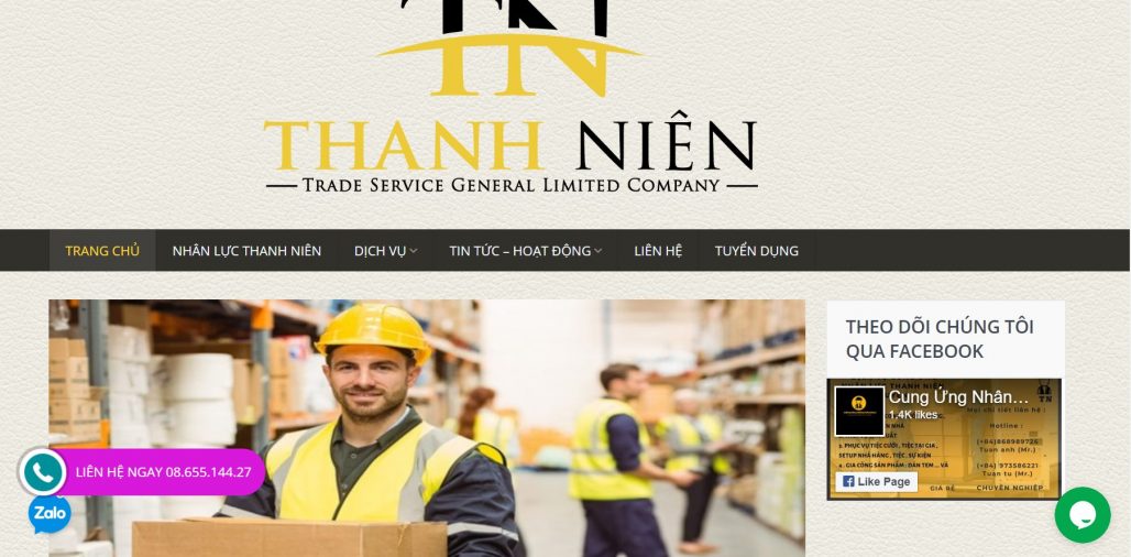 Công ty giúp việc tại nhà theo giờ Thanh Niên