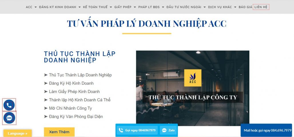 Dịch vụ thành lập công ty ACC Group