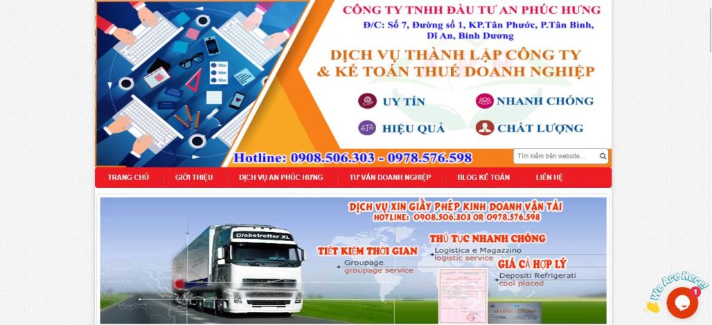 Dịch vụ thành lập công ty An Phúc Hưng