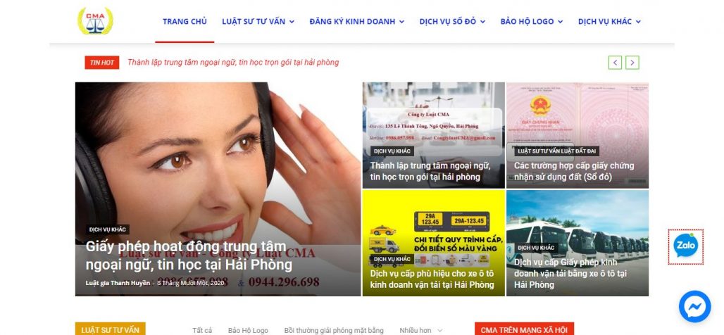Dịch vụ thành lập công ty - Công ty Luật CMA