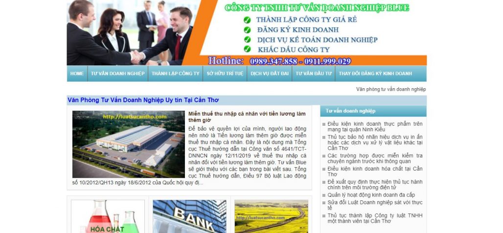 Dịch vụ thành lập công ty Công ty Tư vấn Blue