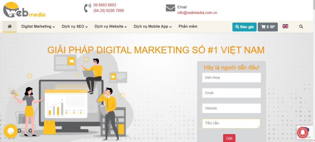Công ty chạy quảng cáo Tiktok Web Media