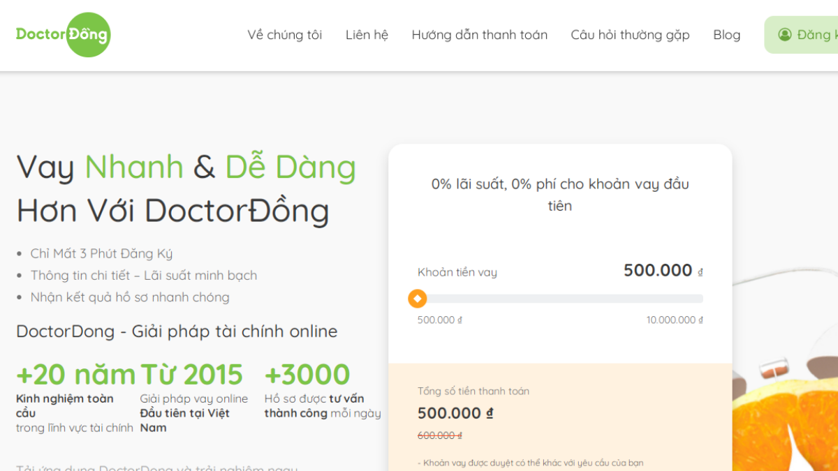 Top 10 công ty cho vay tiền nhanh trong ngày uy tín 2021