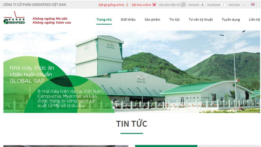 TOP 10 CÔNG TY THỨC ĂN CHĂN NUÔI UY TÍN TẠI VIỆT NAM 2021