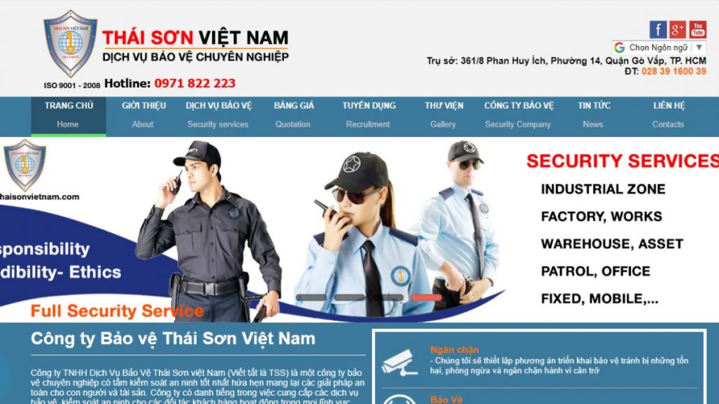 Top 10 công ty dịch vụ bảo vệ uy tín tại TPHCM 2021