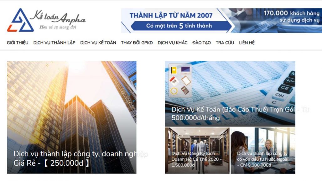 Top 10 công ty dịch vụ kế toán uy tín TPHCM 2021