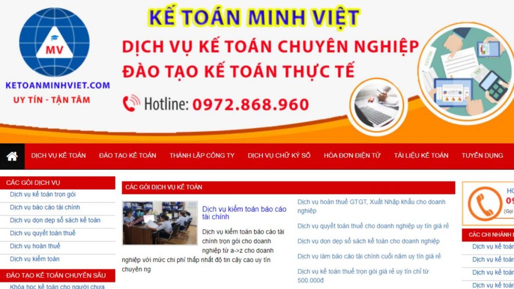 Top 10 công ty dịch vụ kế toán uy tín tại Hà Nội 2021