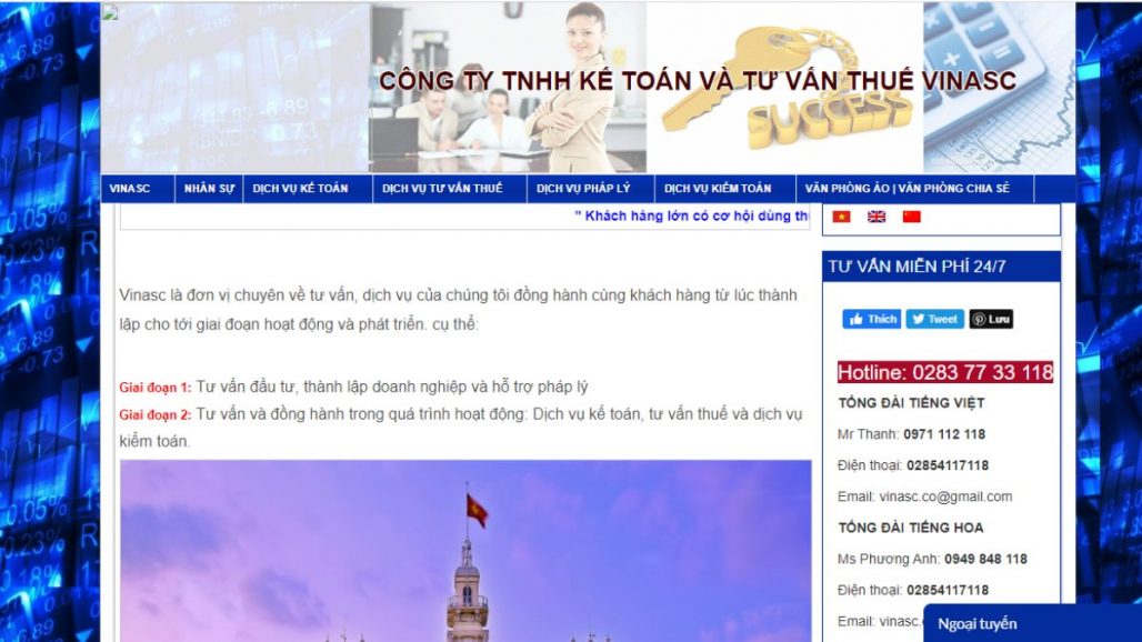 Top 10 công ty dịch vụ kế toán uy tín TPHCM 2021