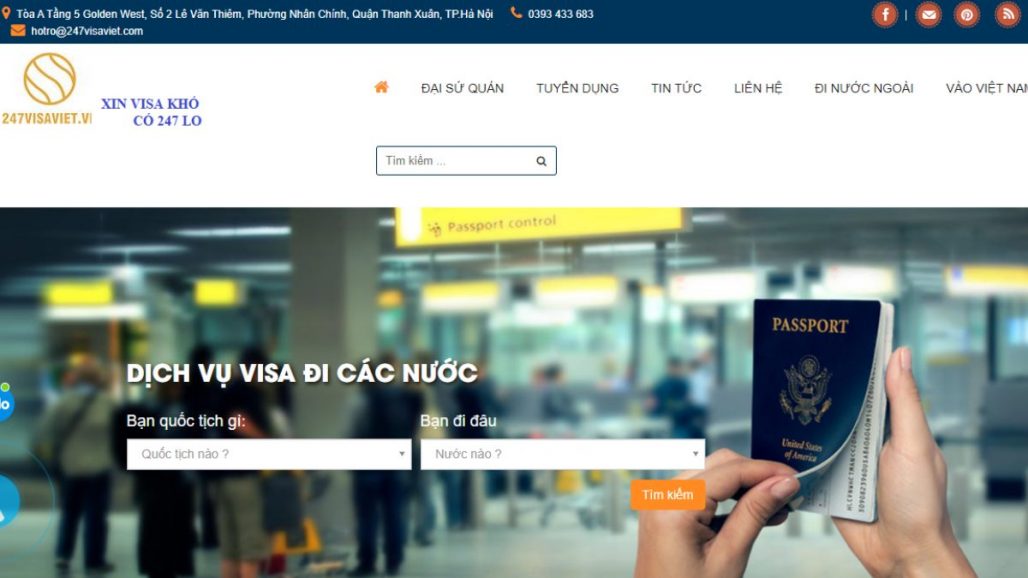 Top 9 công ty dịch vụ làm Visa uy tín tại Hà Nội 2021