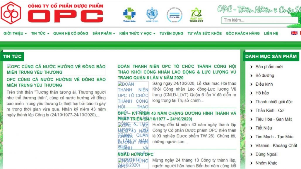 TOP 10 CÔNG TY DƯỢC PHẨM UY TÍN NHẤT VIỆT NAM 2021