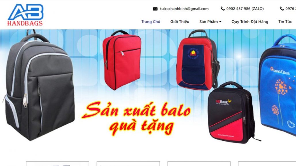 Top 10 công ty may balo túi xách uy tín tại TPHCM 2021