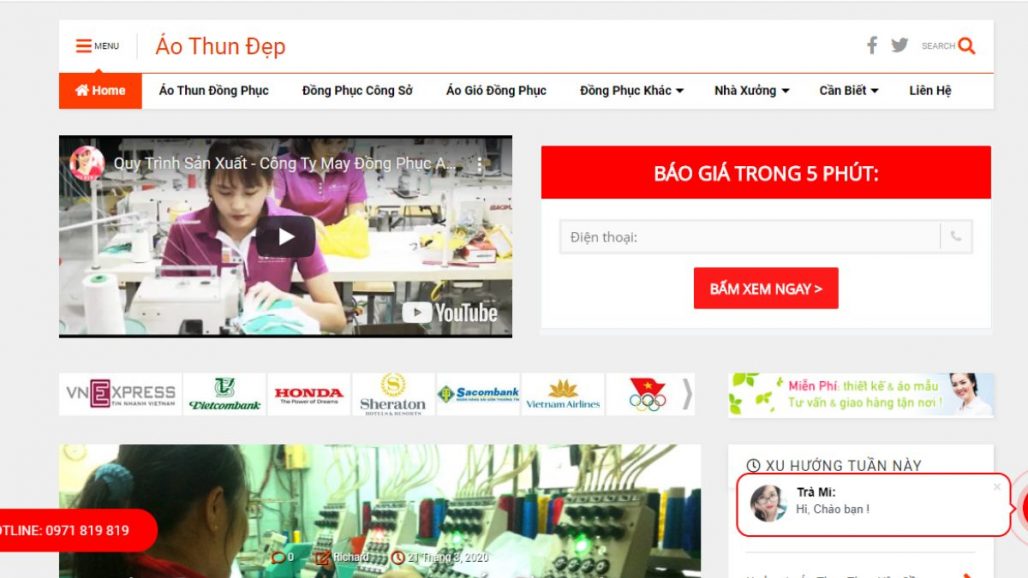 Top 10 công ty may đồng phục uy tín tại TPHCM 2021