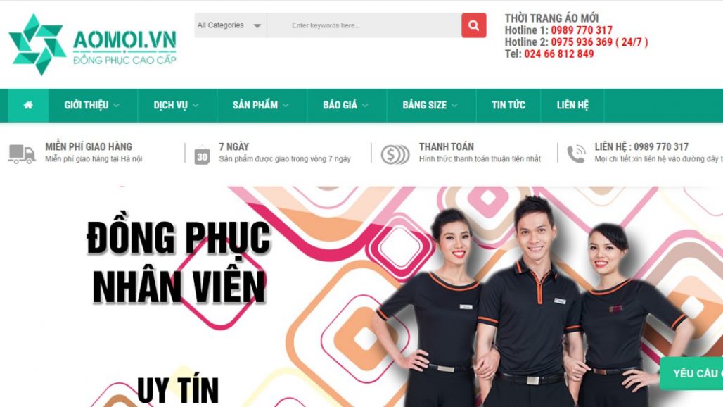 Top 8 công ty may đồng phục uy tín tại Hà Nội 2021
