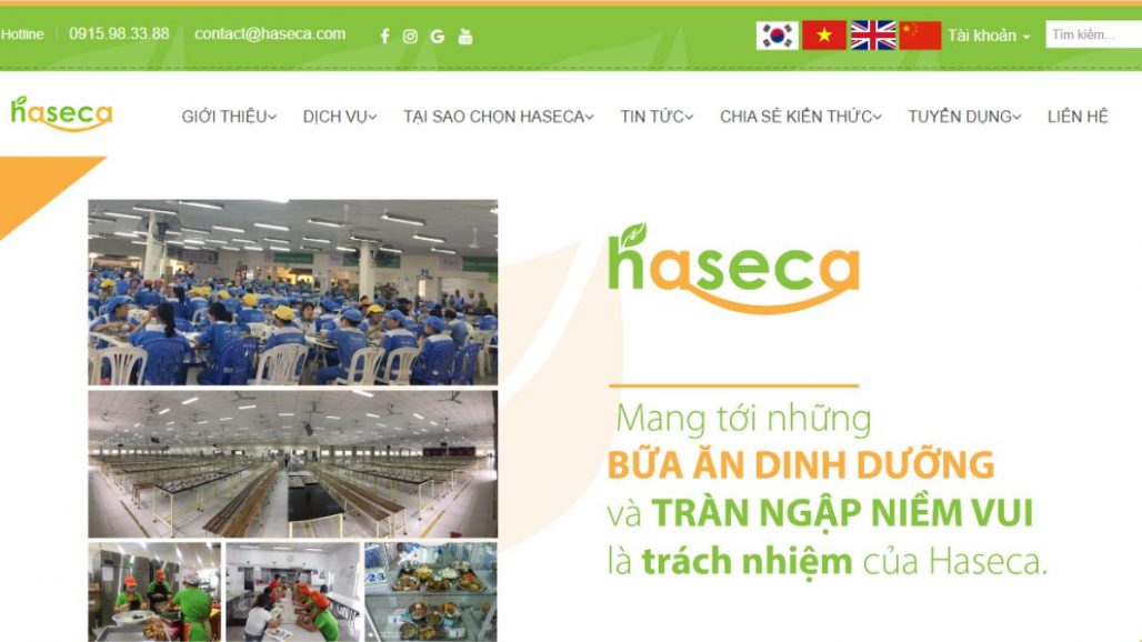 Top 10 công ty suất ăn công nghiệp uy tín tại Hà Nội 2021