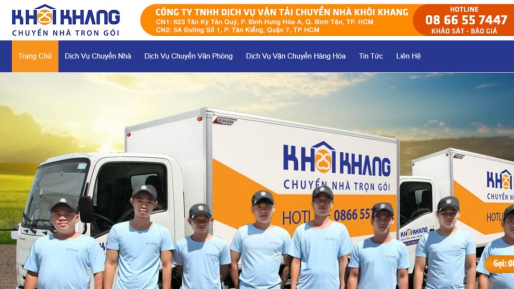 TOP 10 CÔNG TY CHUYỂN NHÀ UY TÍN TẠI TP.HCM 2021