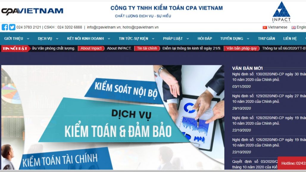 TOP 10 CÔNG TY KIỂM TOÁN UY TÍN TẠI VIỆT NAM 2021
