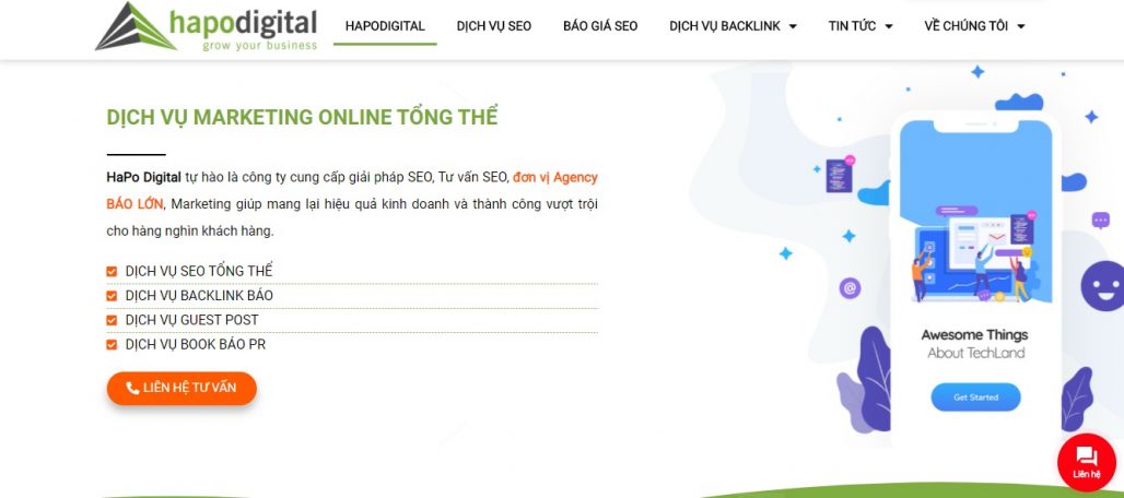 Dịch vụ guest post HAPO Digital