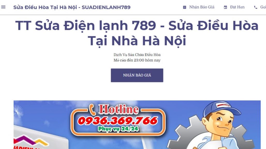Top 9 dịch vụ sửa điều hòa tủ lạnh máy giặt uy tín ở Hà Nội 2021